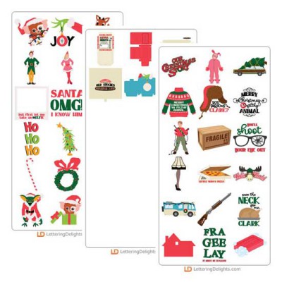 Pop Culture Christmas - Cut Bundle