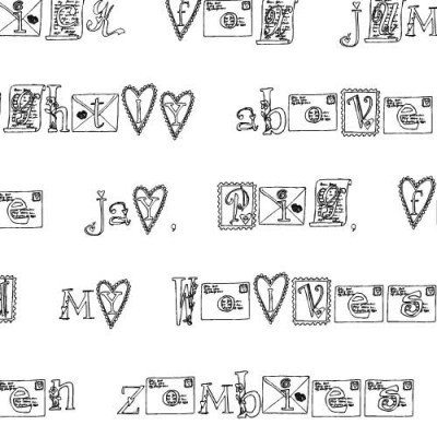 LDJ Love Letters - Font