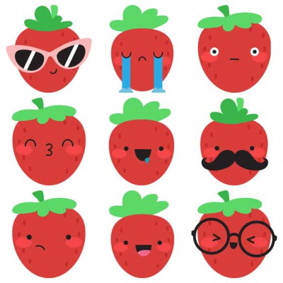 Strawberry Shortcake - Emojis - GS