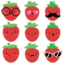 Strawberry Shortcake - Emojis - CS