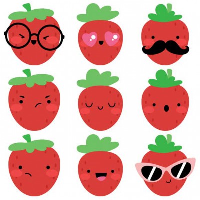 Strawberry Shortcake - Emojis - CS