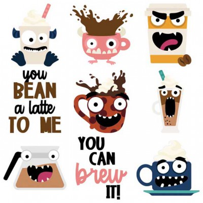 Coffee Monsters - Cups - CS