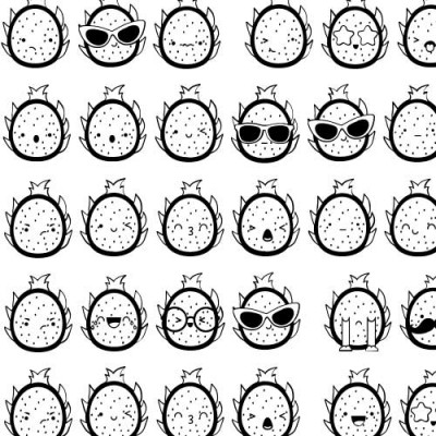 DB Dragon Fruit - Emojis - DB