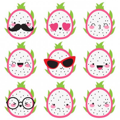 Dragon Fruit - Emojis - GS