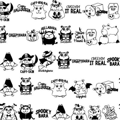 DB Cutie Capybara - Halloween - DB