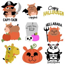 Cutie Capybara - Halloween - GS