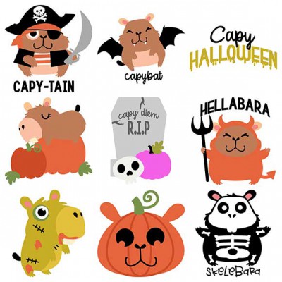 Cutie Capybara - Halloween - GS