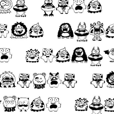 DB Make a Monster Mr and Mrs - DB