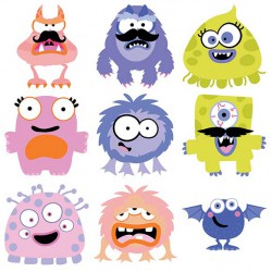 Make a Monster Mr and Mrs - CS