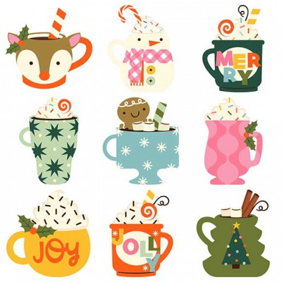 Retro Christmas - Mugs - GS
