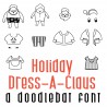 DB Holiday Dress - A - Claus - DB -  - Sample 1