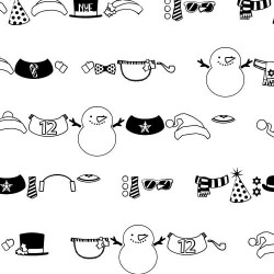 DB Holiday Dress - A - Snowman - DB