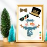 Holiday Dress - A - Snowman - CS -  - Sample 1