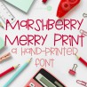 PN Marshberry Merry Print Demibold - FN -  - Sample 2