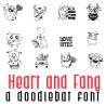 DB Heart and Fang - DB -  - Sample 1