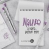 ZP Mauve Condensed Demi Bold - FN -  - Sample 2