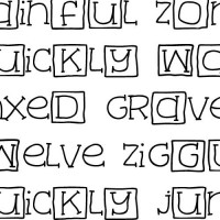 ZP Craftwork Print Serif - FN