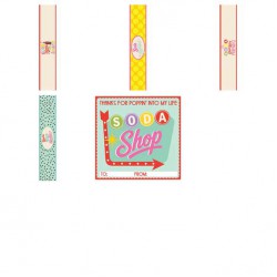 Soda Shop - Bottle Wraps - PR