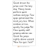 ZP Primer Print - Bold - FN -  - Sample 1