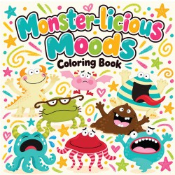 Monster-licious Moods - Coloring Book - PR