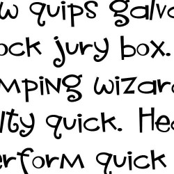 LD Red Hatter's Hand - Font