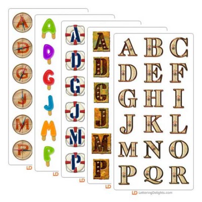 March 2005 Alphabet Bundle