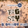 LDJ Pig Sty - Font -  - Sample 2
