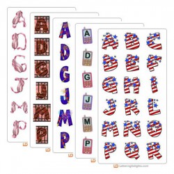 July 2005 Alphabet Bundle