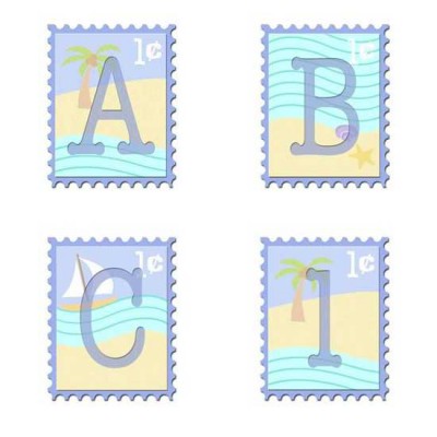 JDA Beach Stamps - AL