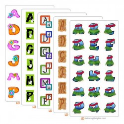August 2005 Alphabet Bundle