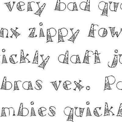 LD Funky Flowers - Font