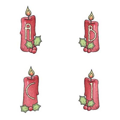 Christmas Candles - AL
