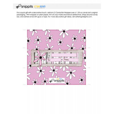 Cherish Mom - Candy Bar Wrapper - PR