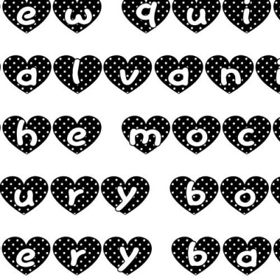 LD Dotty Hearts - Font