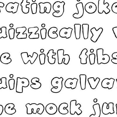 LD Teddy's Trip - Font