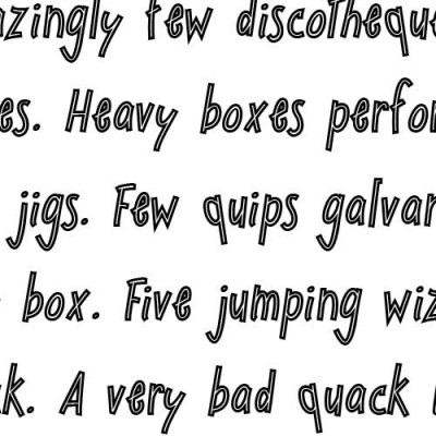 LD Inline - Font
