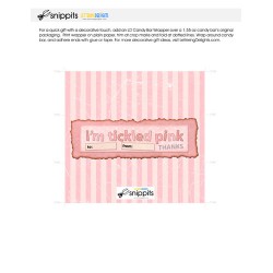 Tickled Pink - Candy Bar Wrapper - PR