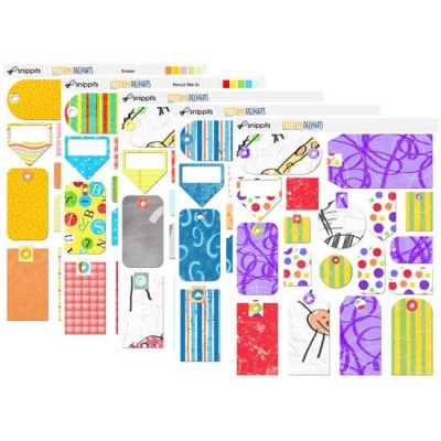 School Days Tags Bundle