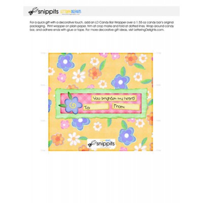 You Brighten - Candy Bar Wrapper - PR