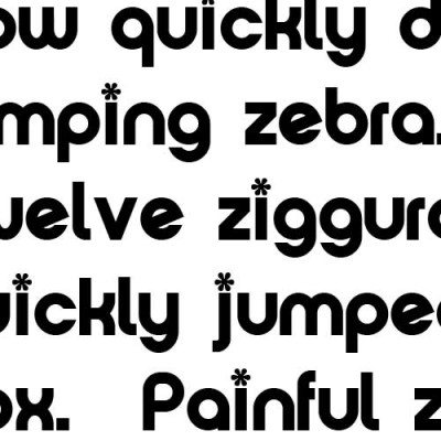 TXT Groovy Smooth - Font