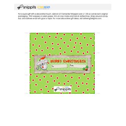 Merry Christmouse - Candy Bar Wrapper - PR