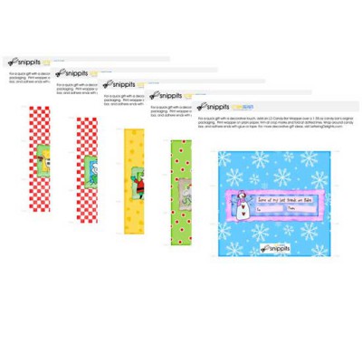 Christmas - Candy Bar Wrapper Bundle