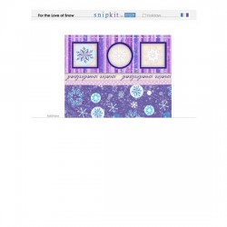 For the Love of Snow - Cards - PR