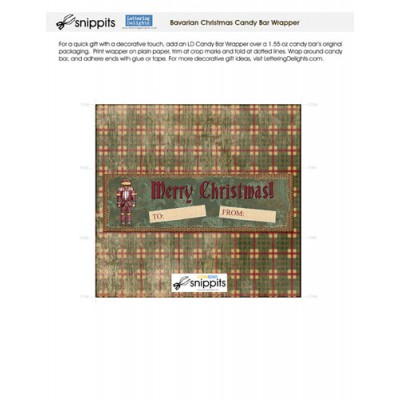 Bavarian - Candy Bar Wrapper - PR
