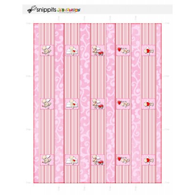 Cute Cupid - Mini Candy Bar Wrappers - PR