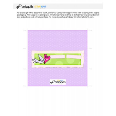Always Yours - Candy Bar Wrapper - PR
