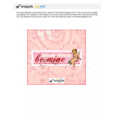 Be Mine - Candy Bar Wrapper - PR