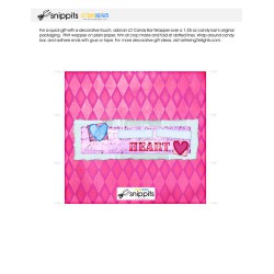 You Have My Heart - Candy Bar Wrapper - PR