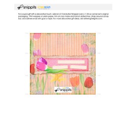 Here's to You Mom - Candy Bar Wrapper - PR