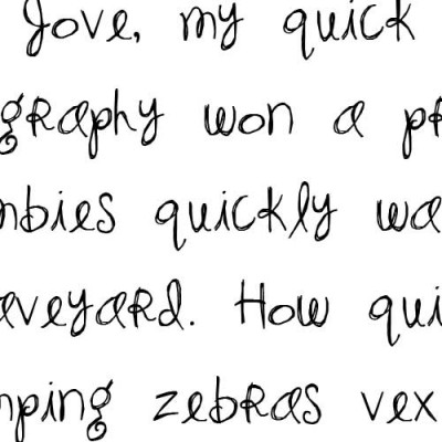 LDJ Scribble Scriptish - Font